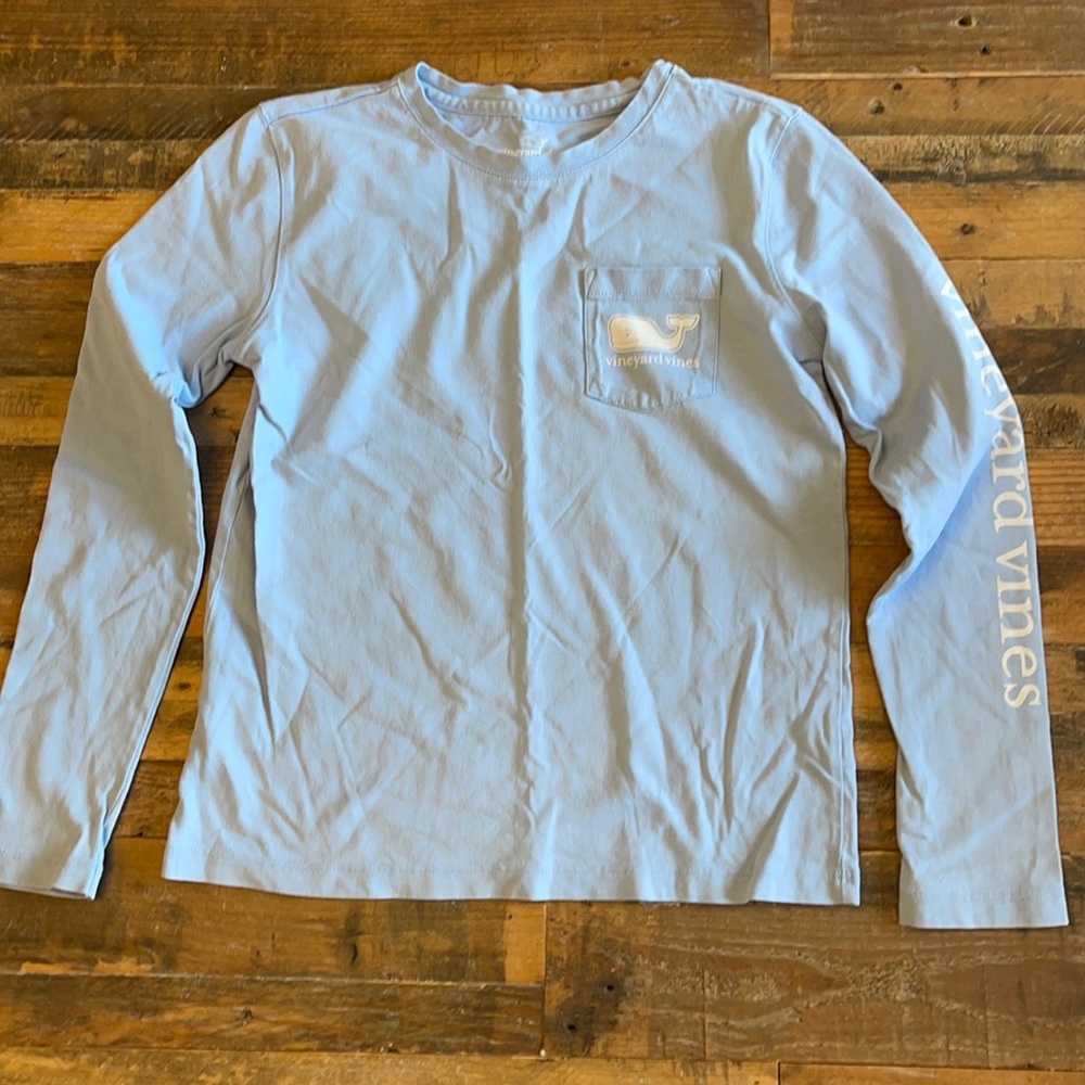 Girls VV long sleeve logo shirt